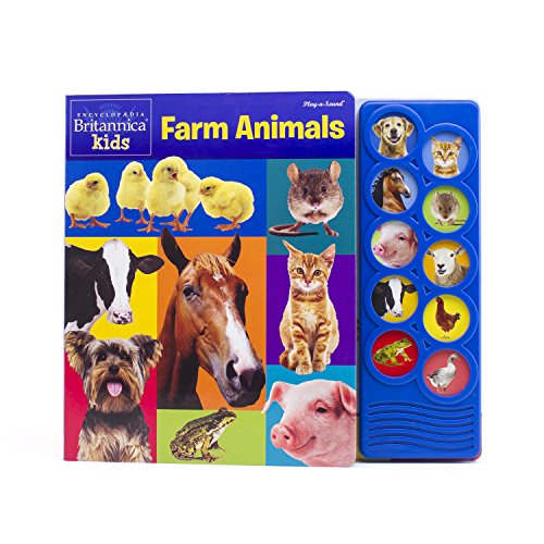 Imagen de archivo de Encyclopedia Britannica - Kids Farm Animals Listen and Learn Sound Book - PI Kids a la venta por Your Online Bookstore