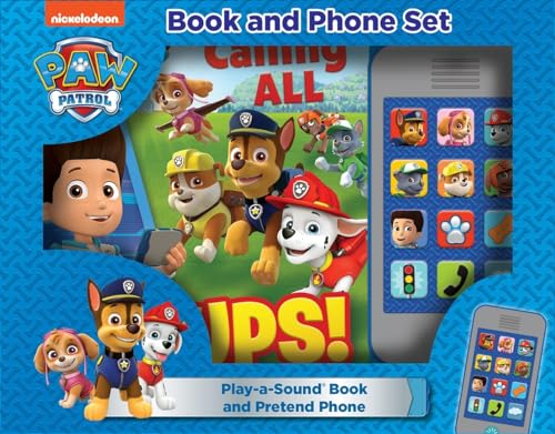 Beispielbild fr Nickelodeon Paw Patrol: Calling All Pups Book and Phone Sound Book Set zum Verkauf von Blackwell's