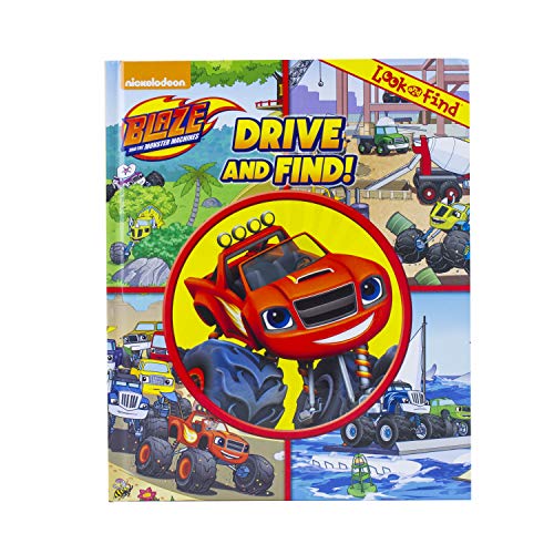 Stock image for Nickelodeon - Blaze and the Monster Machine Look and Find Activity Book: Drive and Find! - PI Kids for sale by ZBK Books