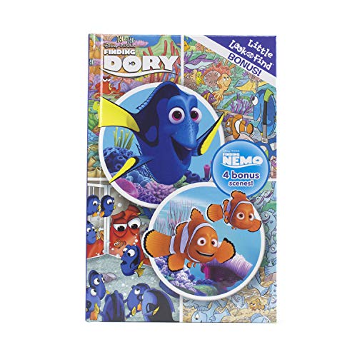 9781503712157: Disney Pixar - Finding Dory Little and Finding Nemo Little Look and Find Bonus - PI Kids