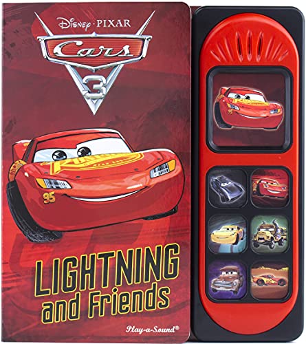 Beispielbild fr Disney Pixar Cars 3 - Lightning McQueen and Friends Little Sound Book - Play-a-Sound - PI Kids (Play-A-Song) zum Verkauf von WorldofBooks