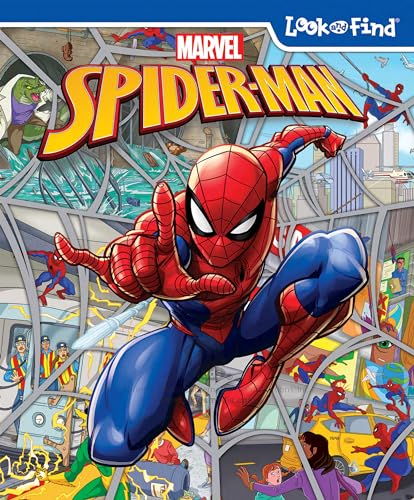 Stock image for Marvel Spider-Man Look and Find Activity Book - PI Kids for sale by AwesomeBooks