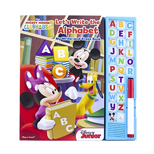 Stock image for Mickey Mouse Clubhouse: Let's Write the Alphabet My Write-And-Erase Book [With Battery] for sale by ThriftBooks-Dallas