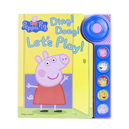 9781503721579: Peppa Pig - Ding! Dong! Let's Play! Doorbell Sound Book - PI Kids (Play-A-Sound)