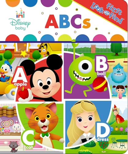 Stock image for Disney Baby Mickey Mouse, Dumbo, and More! - ABCs First Look & Find - PI Kids (First Look and Find) for sale by Gulf Coast Books