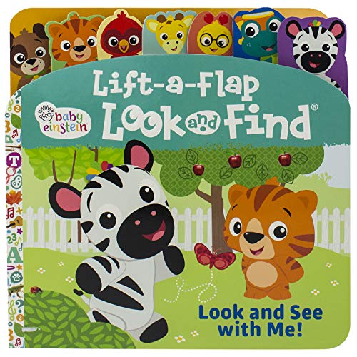 9781503721784: Baby Einstein - Look and See with Me! Lift-a-Flap Look and Find Board Book - PI Kids