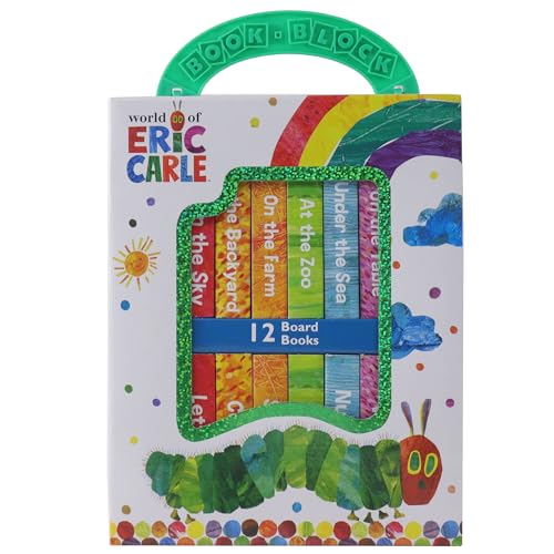 Stock image for World of Eric Carle, My First Library 12 Board Book Set - First Words, Alphabet, Numbers, and More! Baby Books - PI Kids for sale by GF Books, Inc.