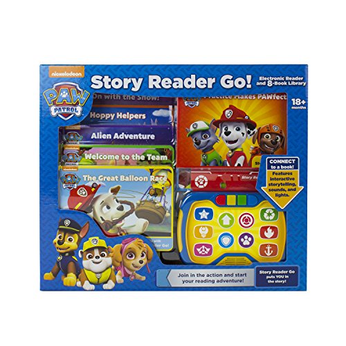 Stock image for Nickelodeon PAW Patrol Chase, Skye, Marshall, and More! - Story Reader Go Electonic Reader and 8-Book Library - PI Kids for sale by GF Books, Inc.