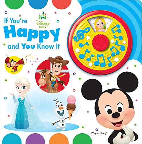 Stock image for Disney Baby - Mickey Mouse, Toy Story, Frozen, and More! If You're Happy and You Know It Sound Book - PI Kids for sale by ThriftBooks-Dallas