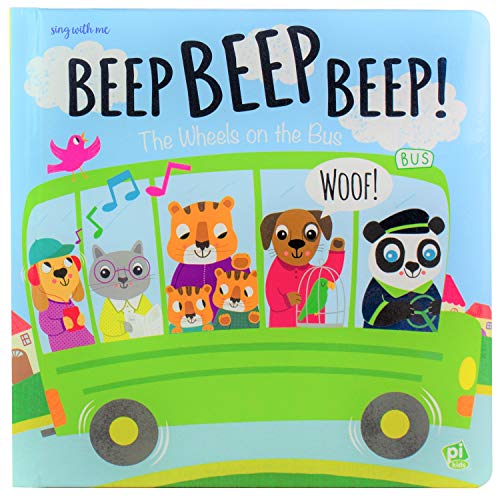 Beispielbild fr Beep Beep Beep! The Wheels on the Bus Sound Book - PI Kids zum Verkauf von BooksRun
