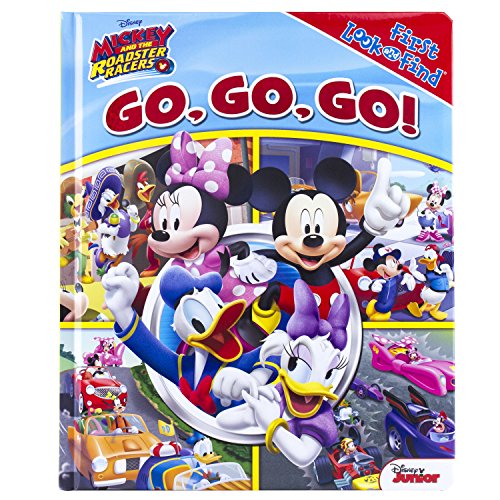 Beispielbild fr Disney Junior - Mickey and the Roadster Racers Go, Go, Go! - Little First Look and Find zum Verkauf von Your Online Bookstore