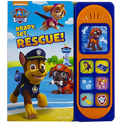 Imagen de archivo de Nickelodeon Paw Patrol Chase, Skye, Marshall, & More. Ready, Set, Rescue - Sound Board Book - PI Kids (Play-A-Sound) a la venta por Gulf Coast Books