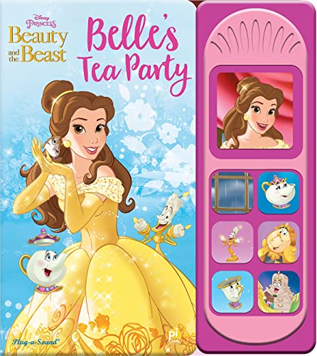 9781503732735: Disney Princess - Beauty and the Beast: Belle's Tea Party Little Sound Book - PI Kids (Play-A-Sound)