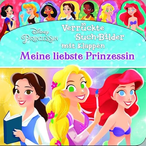 Beispielbild fr Disney Prinzessin, Meine liebste Prinzessin: Verrckte Such-Bilder mit Klappen zum Verkauf von medimops