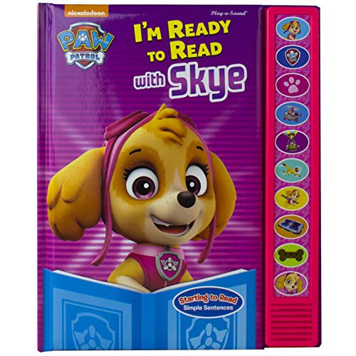 Stock image for PAW Patrol - I'm Ready to Read with Skye - Interactive Read-Along Sound Book - Great for Early Readers - PI Kids for sale by Gulf Coast Books
