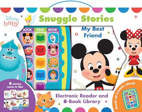 Stock image for Disney Baby Mickey, Minnie, Frozen, and More! - Electronic Me Reader Jr Snuggle Stories 8 Book Library - PI Kids for sale by GoldBooks