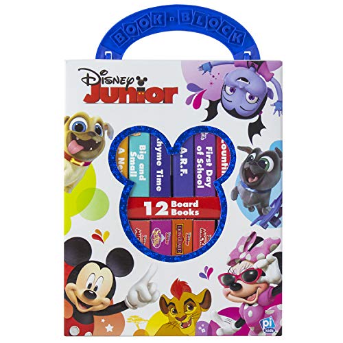 Stock image for Disney Junior Mickey, Minnie, Puppy Dog Pals and more! - My First Library Board Book Block 12-Book Set - PI Kids for sale by SecondSale