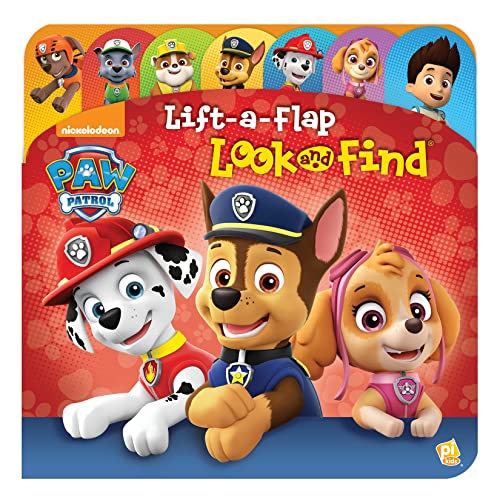 

Nickelodeon PAW Patrol - Lift-a-Flap Look and Find Board Book - PI Kids