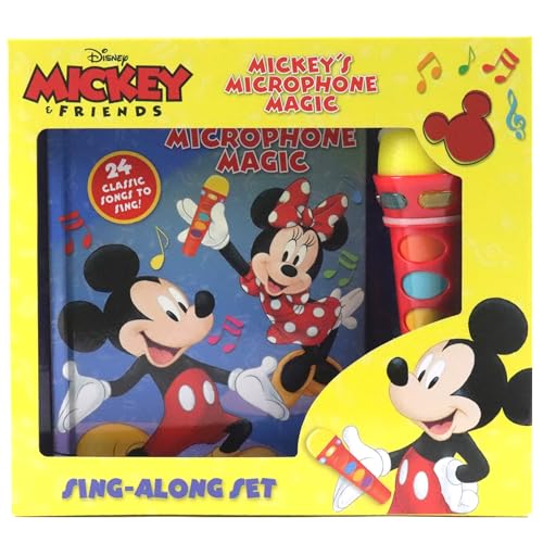 Imagen de archivo de Disney Mickey Friends: Mickeys Microphone Magic Sing-Along Sound Book Set: Sing-Along Set (Play-A-Song) a la venta por Zoom Books Company