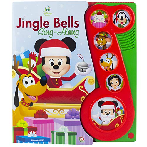 Stock image for Disney Baby - Mickey Mouse Christmas Jingle Bells Sing-Along Song Book - PI Kids for sale by Reliant Bookstore