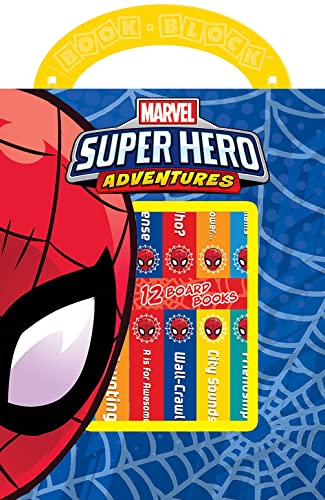 Beispielbild fr Marvel - Spider-man Super Hero Adventures - My First Library Board Book Block 12-Book Set - First Words, Colors, Numbers, and More! - Includes . Avengers Endgame - PI Kids: 12 Board Books zum Verkauf von WorldofBooks