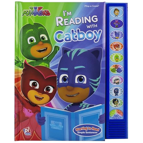 Imagen de archivo de PJ Masks - I'm Ready to Read with Catboy Interactive Read-Along Sound Book - Great for Early Readers - PI Kids (Play-A-Sound) a la venta por PlumCircle