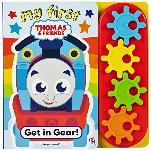 Beispielbild fr My First Thomas and Friends - Get in Gear Sound Book - PI Kids zum Verkauf von Gulf Coast Books