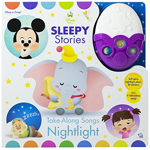 Imagen de archivo de Disney Baby: Sleepy Stories Take-Along Songs Nightlight Sound Book [With Battery] a la venta por ThriftBooks-Phoenix