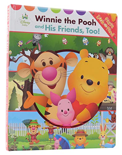 9781503736580: Disney Baby - Winnie the Pooh and His Friends, Too! First Look and Find Activity Book - PI Kids