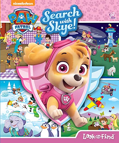 Stock image for Nickelodeon Paw Patrol - Search with Skye - Look and Find Activity Book - PI Kids for sale by -OnTimeBooks-