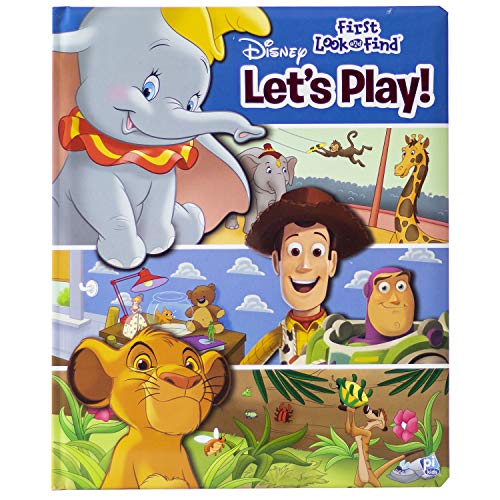 9781503743311: Disney Toy Story, Lion King, Dumbo, and More! - Let's Play! First Look and Find - PI Kids