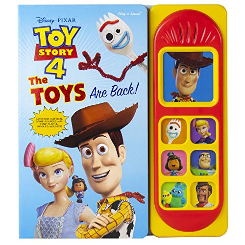 9781503743533: Disney Pixar Toy Story 4 Woody, Buzz Lightyear, Bo Peep, and More! - The Toys are Back! Sound Book - PI Kids (Play-A-Sound)