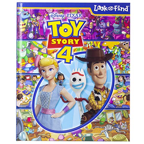 9781503743540: Disney Pixar Toy Story 4 Woody, Buzz Lightyear, Bo Peep, and More! - Look and Find Activity Book - PI Kids