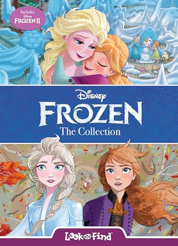 Stock image for Disney Frozen Elsa, Anna, Olaf, and More! - Look and Find Collection - Includes Scenes from Frozen 2 and Frozen - PI Kids for sale by Your Online Bookstore