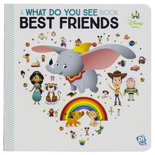 9781503743601: Disney Baby Toy Story, Lion King, and More! - Best Friends: A What Do You See Book - PI Kids