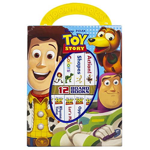 Stock image for Disney Toy Story Woody, Buzz Lightyear, and More! - My First Library Board Book Block 12-Book Set - PI Kids for sale by Ergodebooks