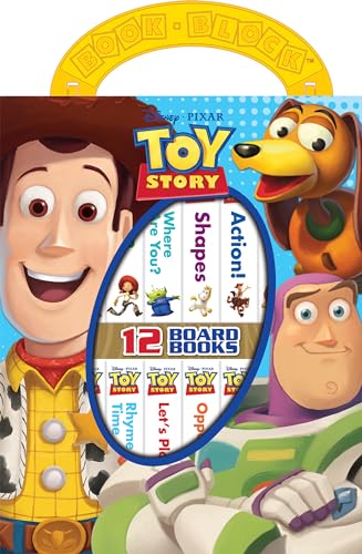 Stock image for Disney Toy Story Woody, Buzz Lightyear, and More! - My First Library Board Book Block 12-Book Set - PI Kids for sale by Lakeside Books