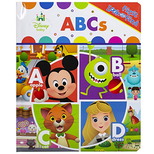 Stock image for Disney Baby - ABCs First Look & Find - PI Kids (Look and Find) for sale by Wonder Book