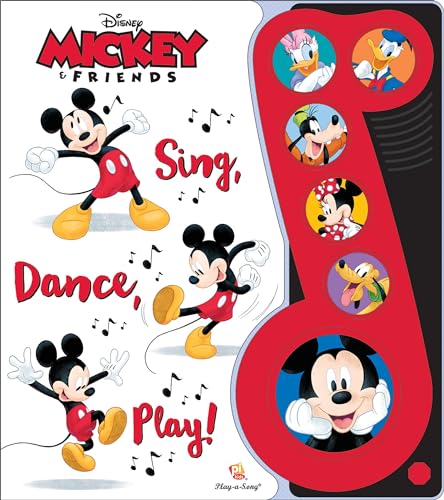 Stock image for Disney Mickey Mouse Friends - Sing, Dance, Play! Music Sound Book - PI Kids (Play-A-Song) for sale by Red's Corner LLC