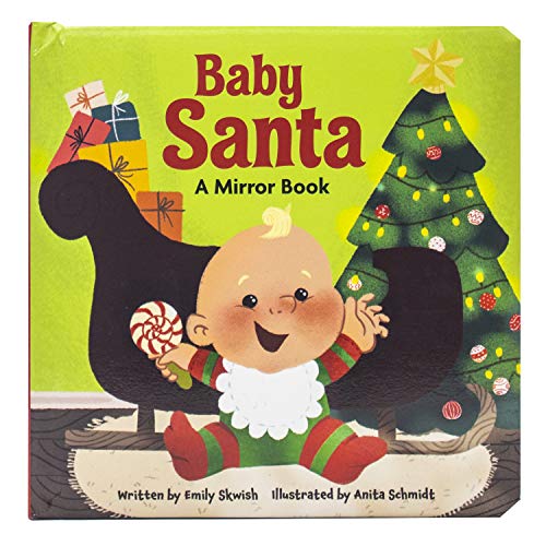 Beispielbild fr Baby Santa - Baby's First Look and Find Mirror Book - PI Kids zum Verkauf von Wonder Book