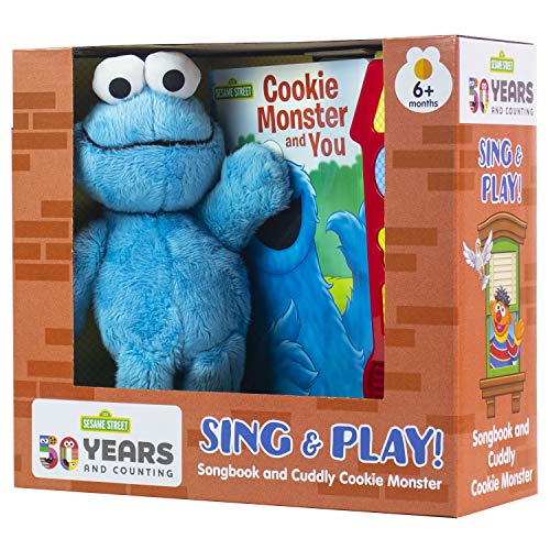 Beispielbild fr Sesame Street - Cookie Monster and You - Music Sound Book and Cookie Monster Plush - PI Kids zum Verkauf von Read&Dream