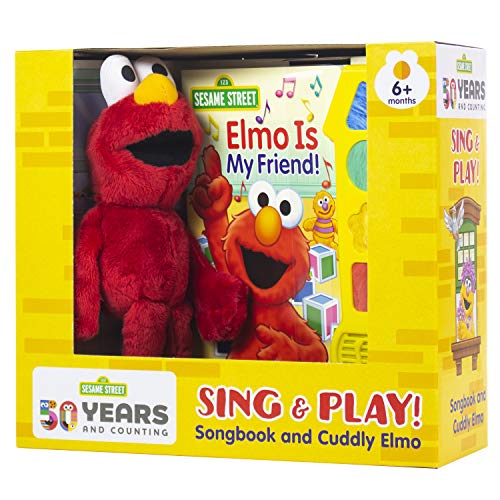 Stock image for Sesame Street - Elmo is My Friend! - Sing Play! Song Sound Book and Elmo Plush - PI Kids for sale by Goodwill Southern California