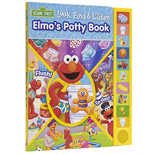 Stock image for Sesame Street - Elmo's Potty Book Look, Find and Listen - PI Kids (Look and Find) for sale by Your Online Bookstore