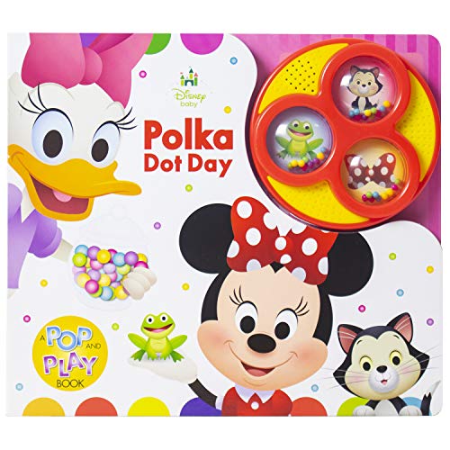Stock image for Disney Baby - Minnie Mouse and Daisys Poka Dot Day - Popping Button Sound Book - PI Kids for sale by Goodwill
