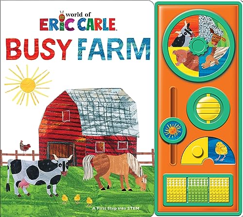 Beispielbild fr World of Eric Carle, Busy Farm Busy Box - A First Step into STEM - PI Kids zum Verkauf von Wonder Book