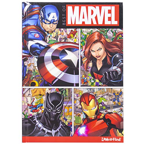 Imagen de archivo de Best of Marvel Look and Find - Spider-Man, Avengers, Guardians of the Galaxy, Black Panther and More! - Characters from Avengers Endgame Included - PI Kids a la venta por Reliant Bookstore