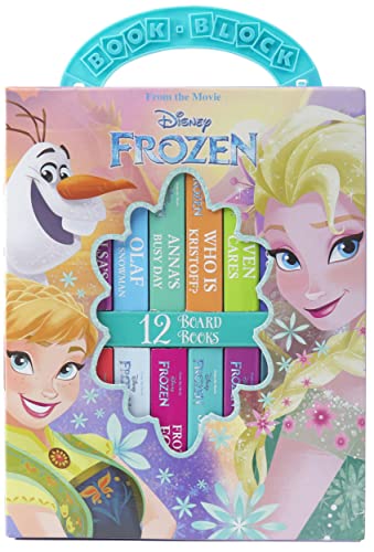 Beispielbild fr Disney - Frozen My First Library Board Book Block 12-Book Set - PI Kids zum Verkauf von WorldofBooks