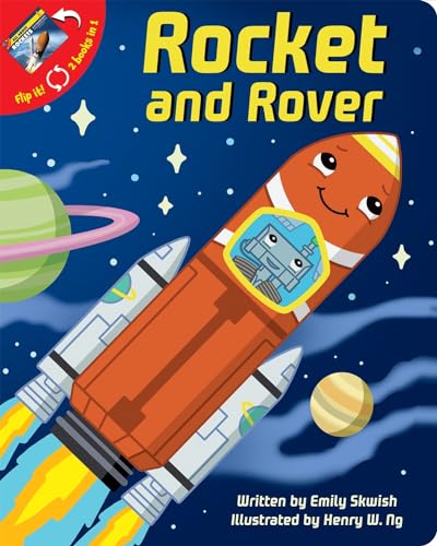 9781503748200: Rocket and Rover and All About Rockets 2-in-1 Board Book - PI Kids