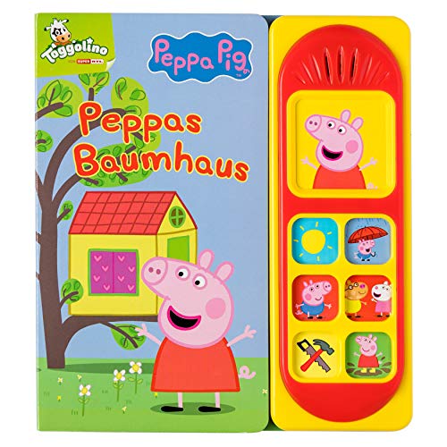 Beispielbild fr Peppa Pig - Peppas Baumhaus - Pappbilderbuch mit 7 lustigen Geruschen fr Kinder ab 3 Jahren zum Verkauf von medimops