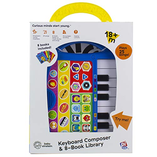 Stock image for Baby Einstein - My First Music Fun Keyboard Composer & 8 Book Library - PI Kids for sale by HPB-Blue